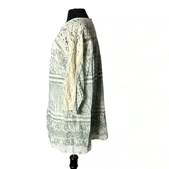 FREE PEOPLE Sun Daze Mini Shift Dress Ivory Lace Size S - Picture 5 of 12